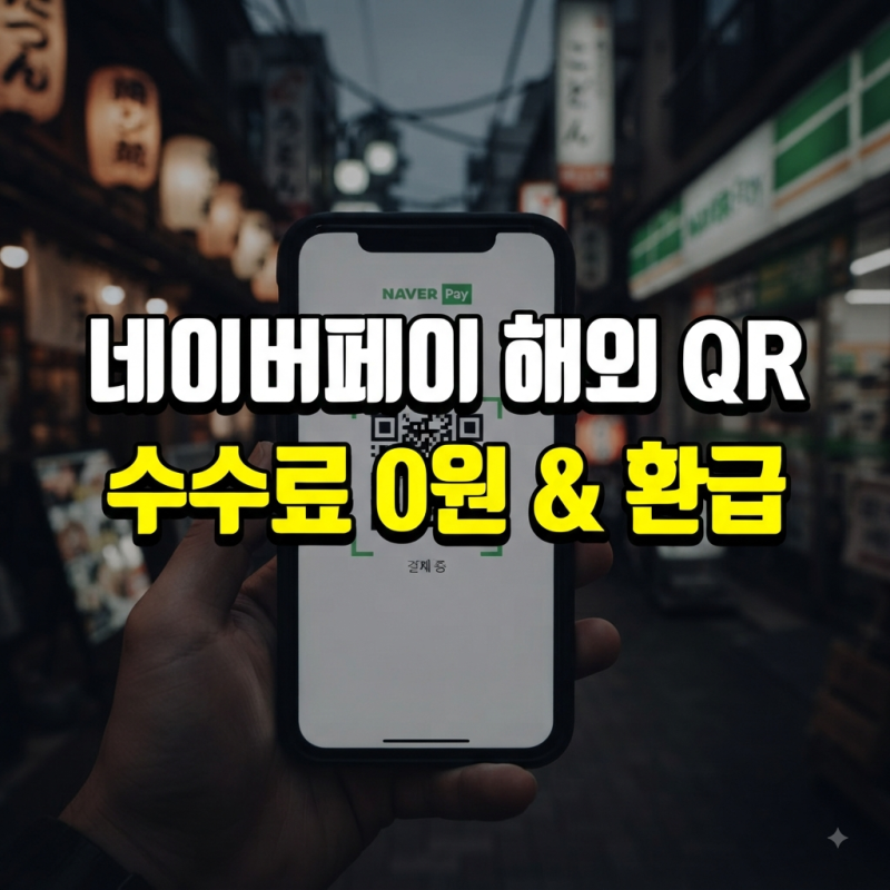 네이버페이 해외 QR결제 사용방법 총정리(+ 수수료 환급, 차단 해제 설정)