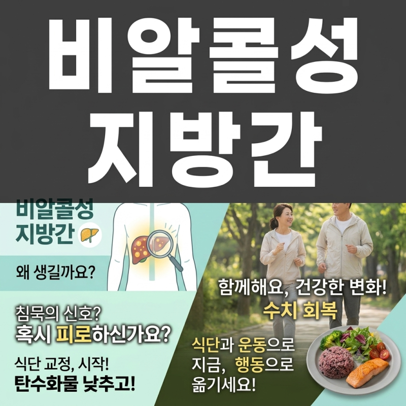 비알콜성 지방간 원인과 증상 수치 낮추는법