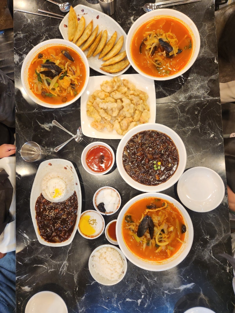 구미산동맛집 아기랑 갈만한곳 자금성중화요리