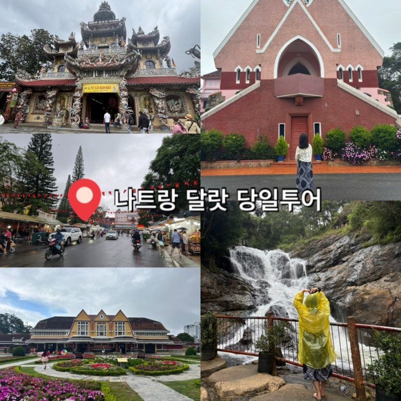 베트남 나트랑 달랏 당일 투어 후기 달랏 주요 관광지 하루 코스