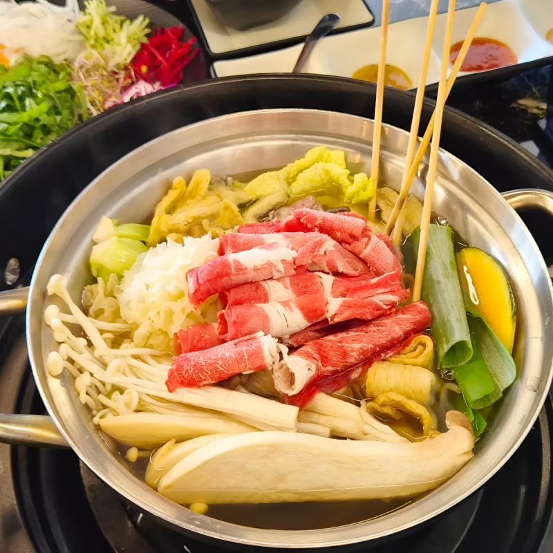 대전 송촌동 맛집 샤브쌈주머니 송촌점 샤브샤브 점심특선 후기