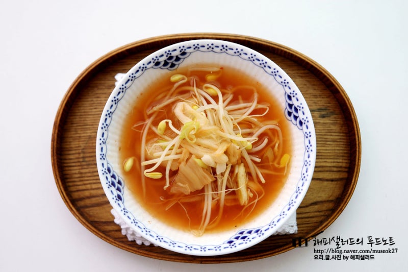 김치콩나물국 레시피 김치국 끓이는법 콩나물김치국