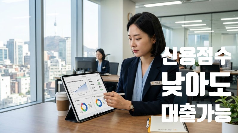 저신용 기초생활수급자 대출 KCB NICE 하위 20% 서민금융진흥원 심사 기준