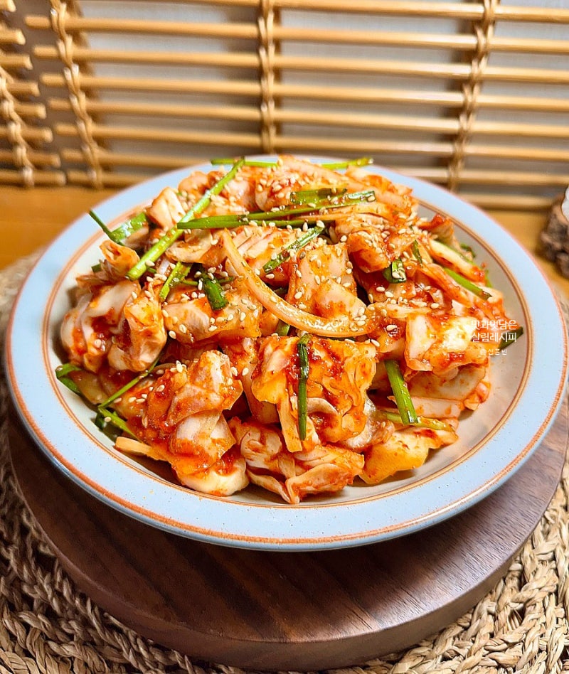 양배추김치 겉절이 레시피 양배추무침