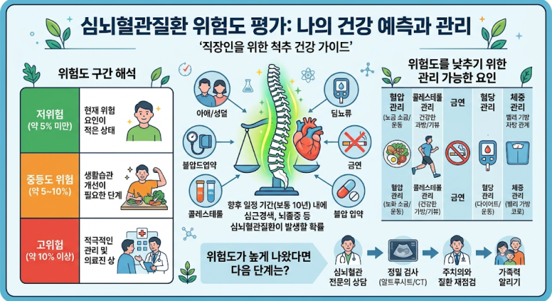심뇌혈관질환 위험도 평가, 이게 뭔지 제대로 알아보기