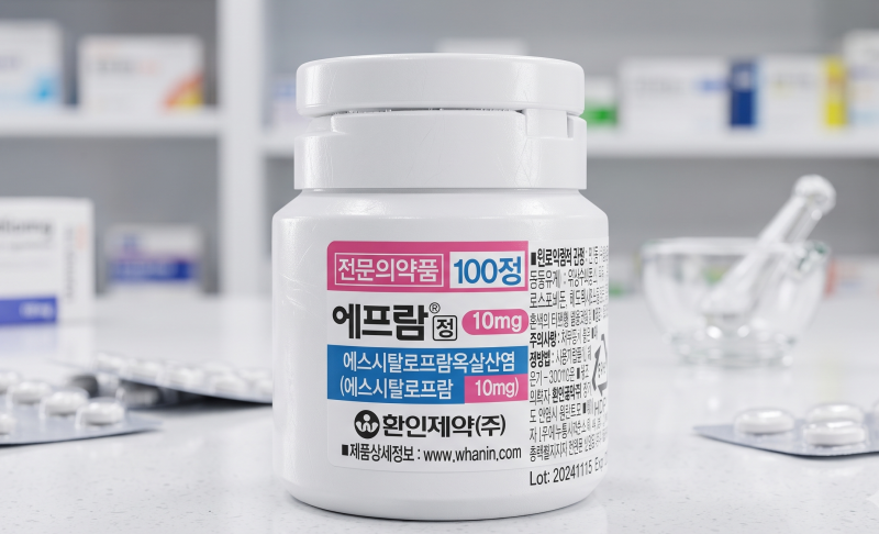 에프람정 효능과 부작용, 지독한 우울증과 불안장애를 극복하는 현실적인 방법