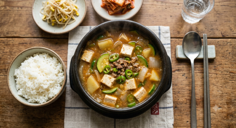 두부 된장찌개 황금레시피