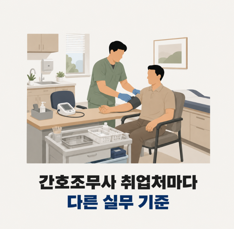 간호조무사 자격증 취득하려면? 간호조무사 시험 합격률과 취업처