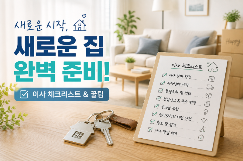 남들은 이사비 절반만 낸다는데? 손 안 대고 완벽하게 끝내는 이사 노하우