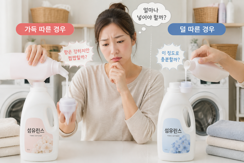 옷에서 나는 ‘사람 냄새’, 섬유유연제 많이 넣으면 없어질까요?