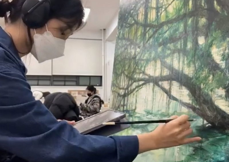노윤서 그림 실력 왜 다시 화제? 이대 서양화과 출신 배우의 작품 보니