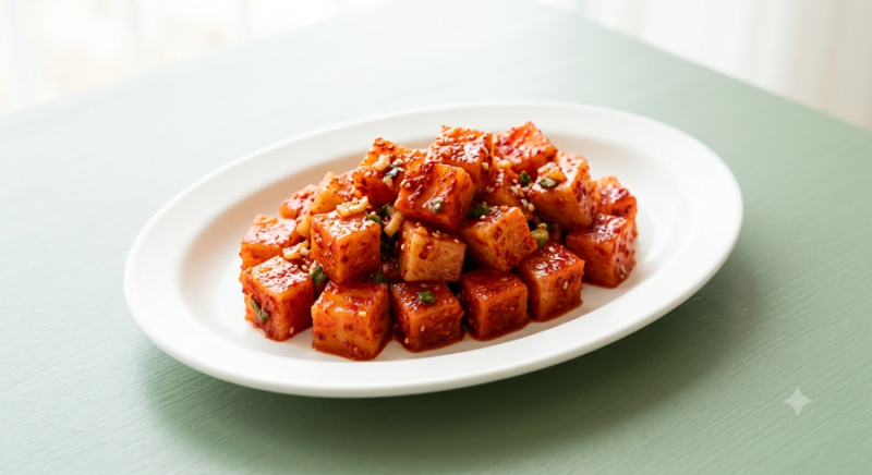 깍두기레시피 맛있게만들기