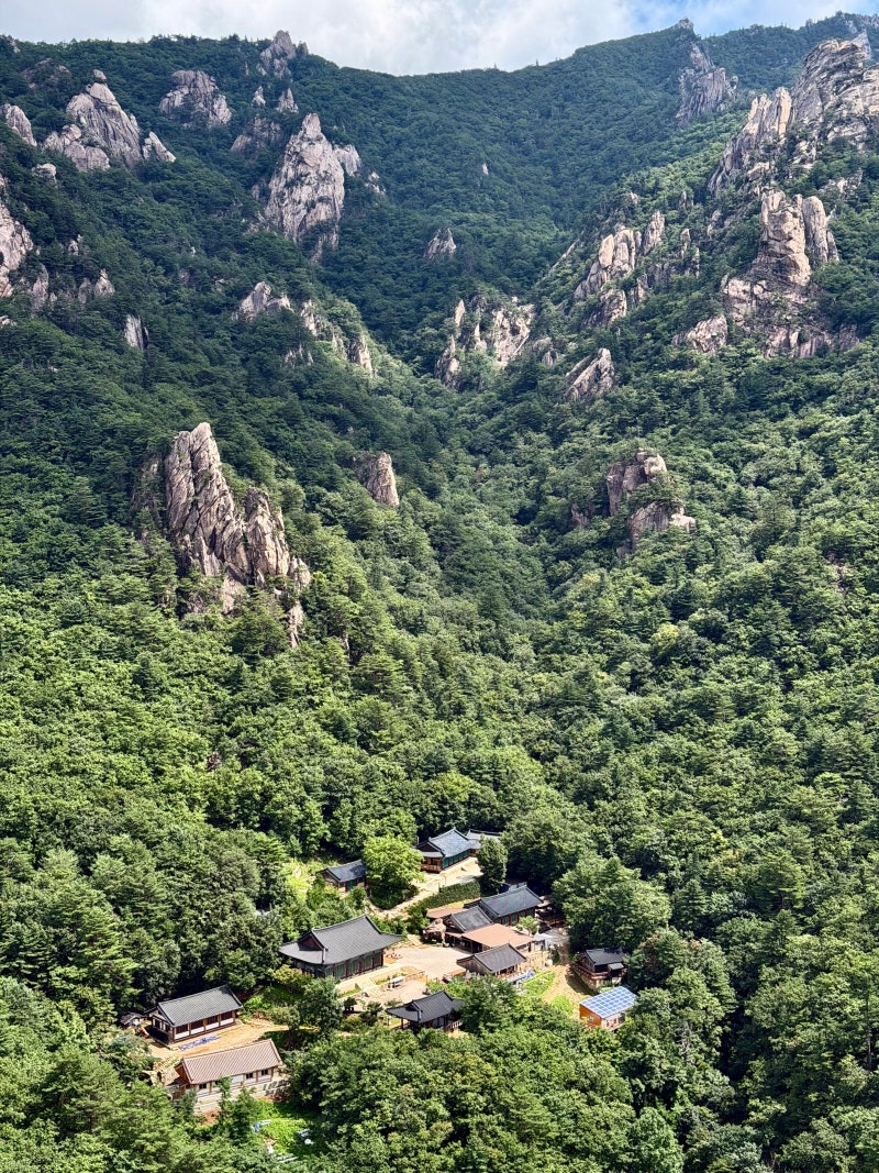 260818 : 설악산 백담사, 오세암, 봉정암, 소청, 소공원