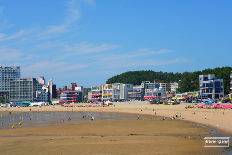 을왕리 해수욕장 해안데크길 인천 영종도 바다 여행