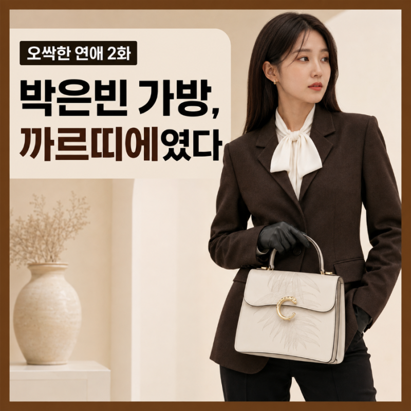 오싹한 연애 2화 박은빈 가방, 로고가 달랐던 까르띠에 팬더 C