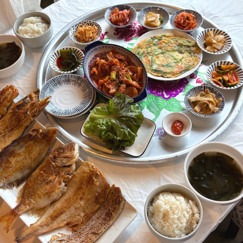 제주 애월 백반 맛집 든든한 생선구이 정식 먹기 좋은 제주할망밥상 애월점