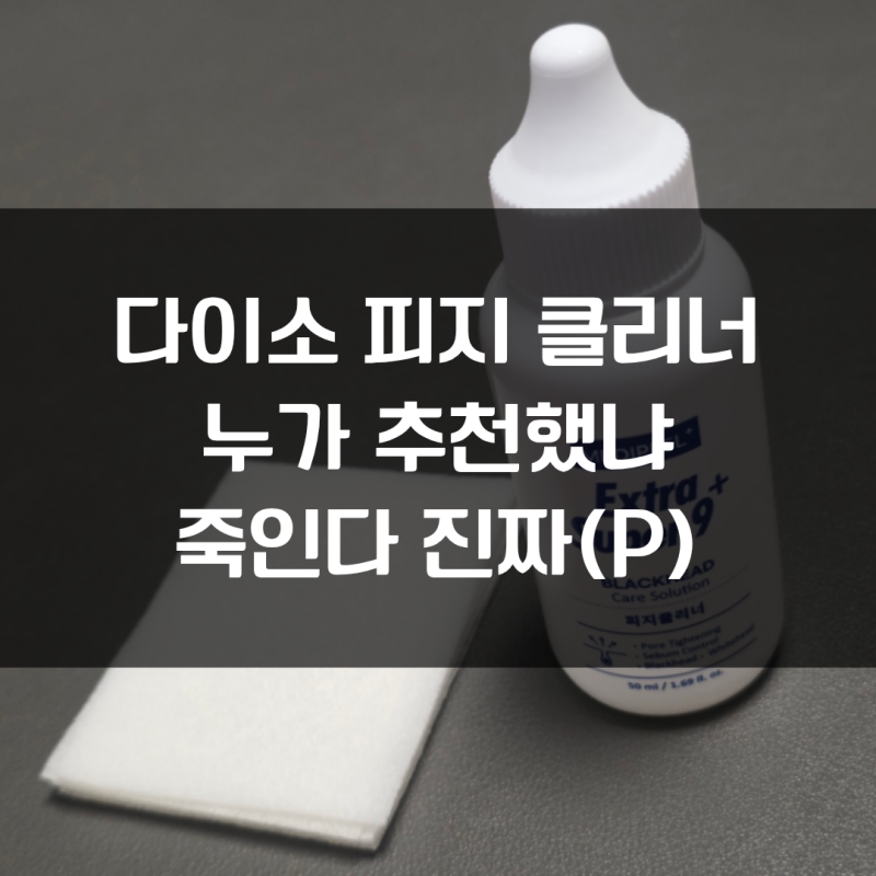 다이소 피지 클리너 누가 추천했냐 죽인다 진짜(P)