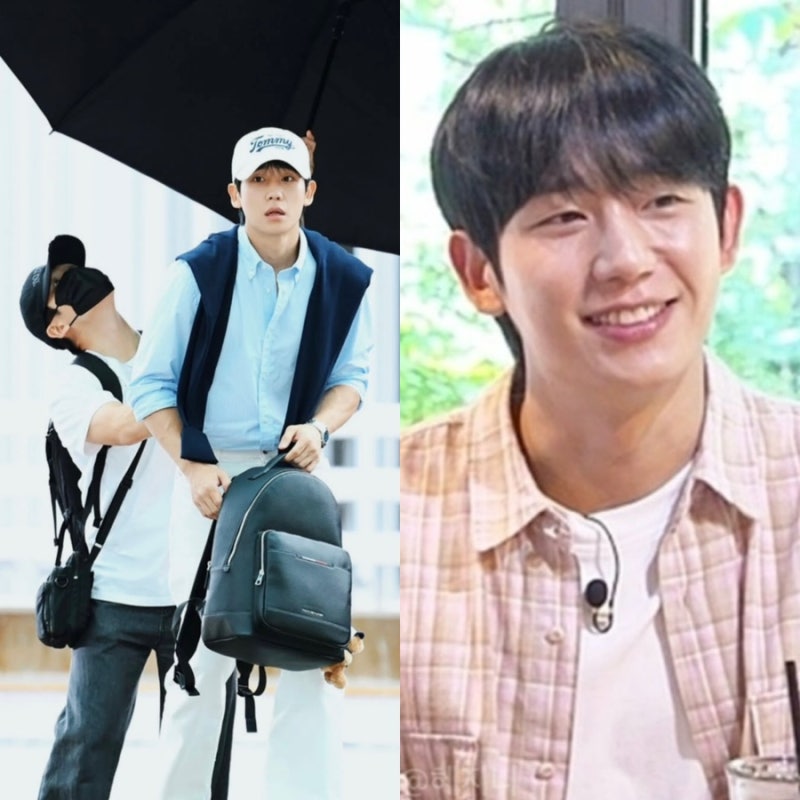 “매니저 우산 갑질 논란..“ 한번에 해명한 정해인 남자 셔츠 코디
