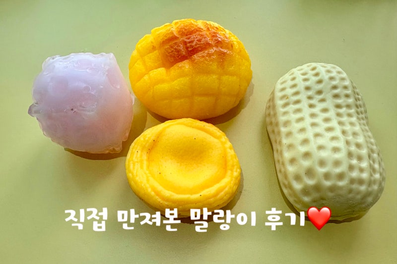 샤오홍슈 말랑이 직구 후기 | 직접 만져본 4종 솔직 후기