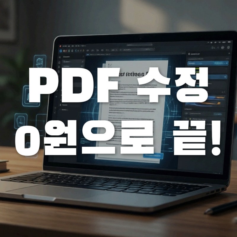 PDF편집 비용 0원! 무료PDF수정 프로그램 추천 및 실전 활용법