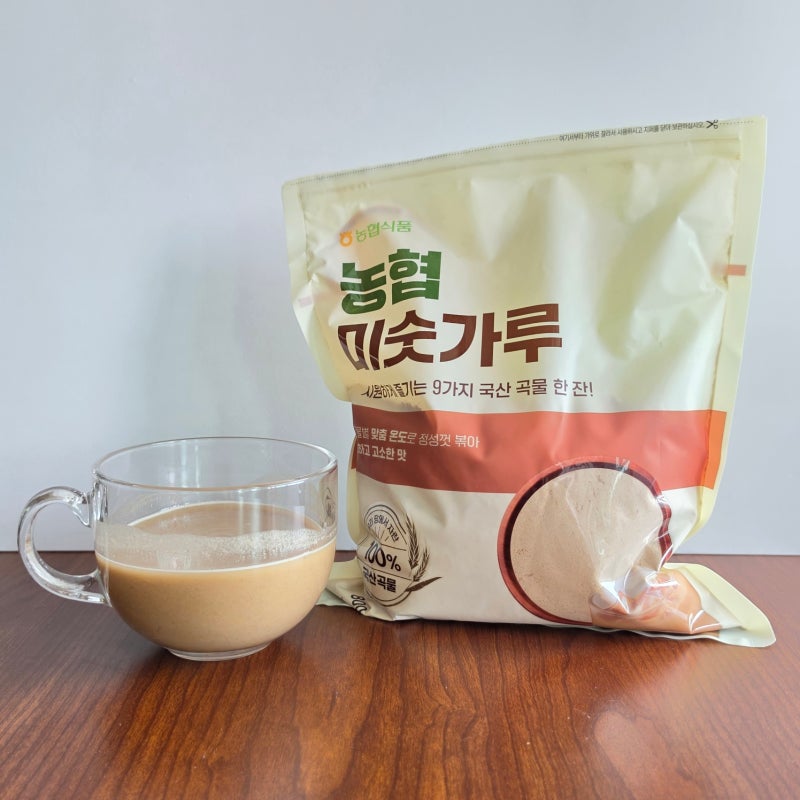 농협식품 농협 미숫가루 성분 칼로리 내돈내산 후기 맛있는 국산 미숫가루