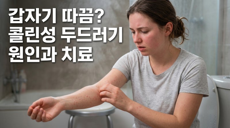 콜린성 두드러기, 왜 생기고 치료방법은?