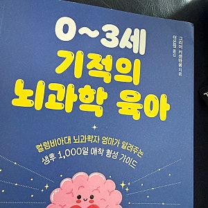육아서 추천) 0~3세 기적의 뇌과학 육아 : 정서뇌가 튼튼한 아기를 위해
