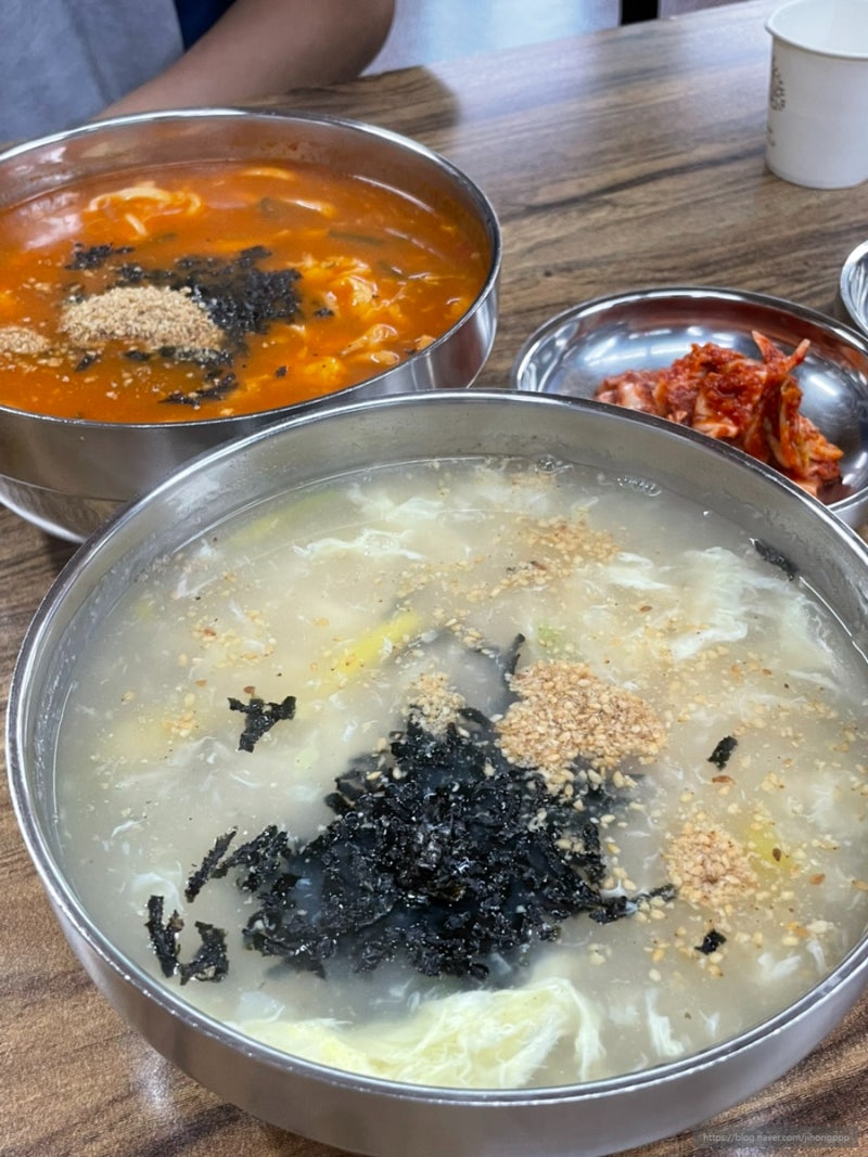 속초 장칼국수 맛집 한성칼국수 내돈내산 방문 후기