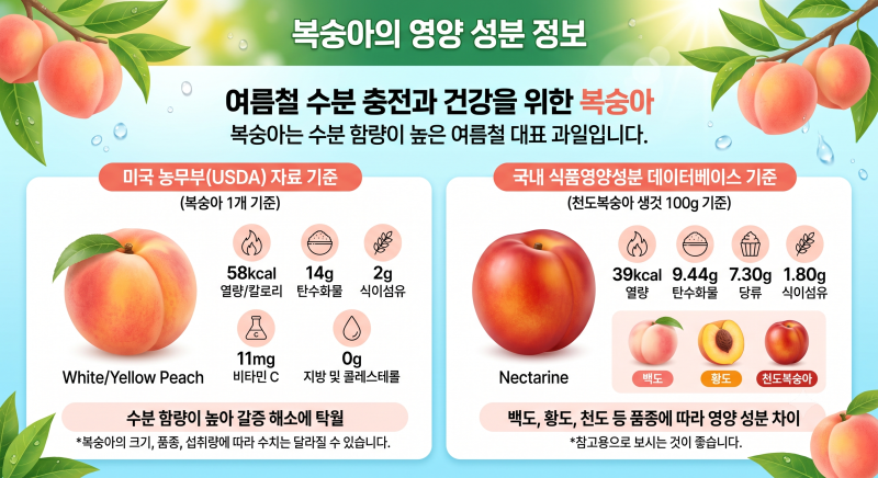 복숭아 효능 7가지와 맛있게 먹는 법, 부작용까지