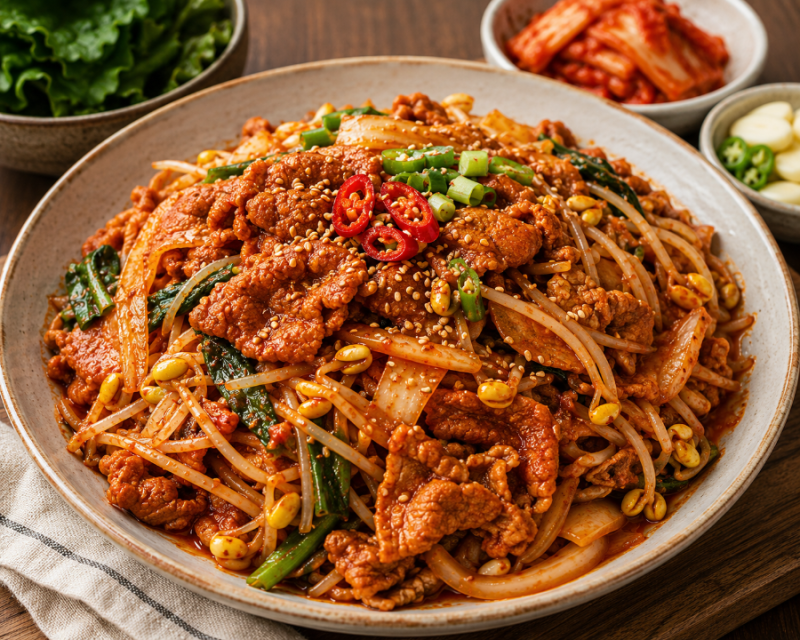 콩나물불고기 만드는 법 | 매콤한 콩불 황금레시피
