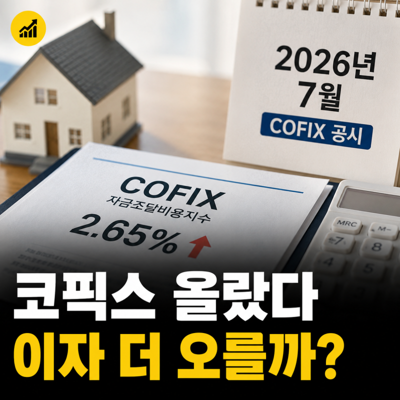 "금리 다 끝난 줄 알았는데" 코픽스 올랐다는데 대출이자 '결국'