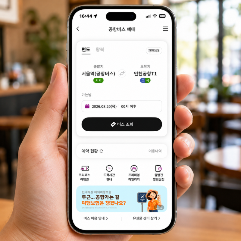 인천공항 리무진 공항 버스 시간표 가격 조회 예매 예약 방법