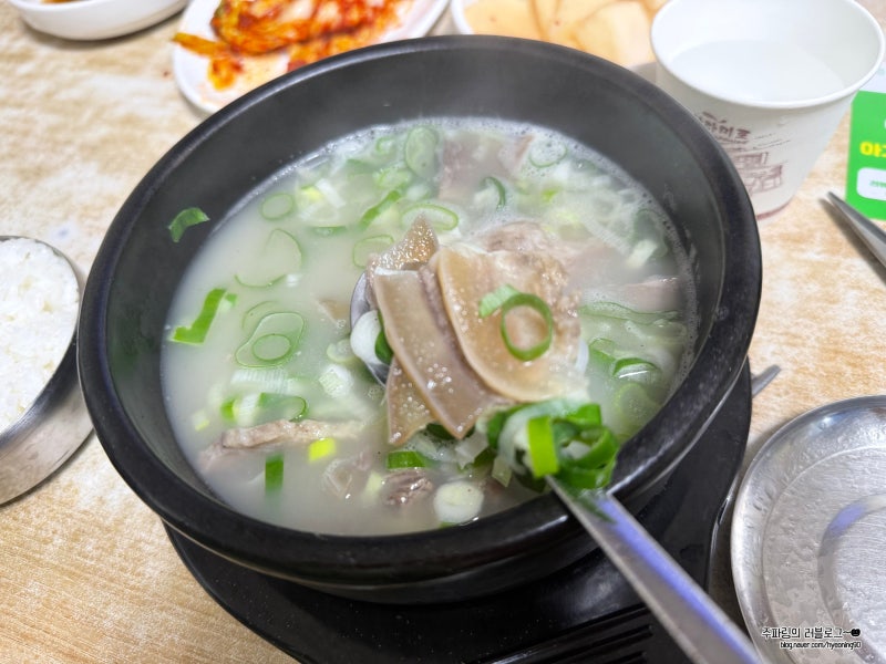 대전 실비김치로 유명한 대전 해장국 맛집 선화동 소머리 해장국