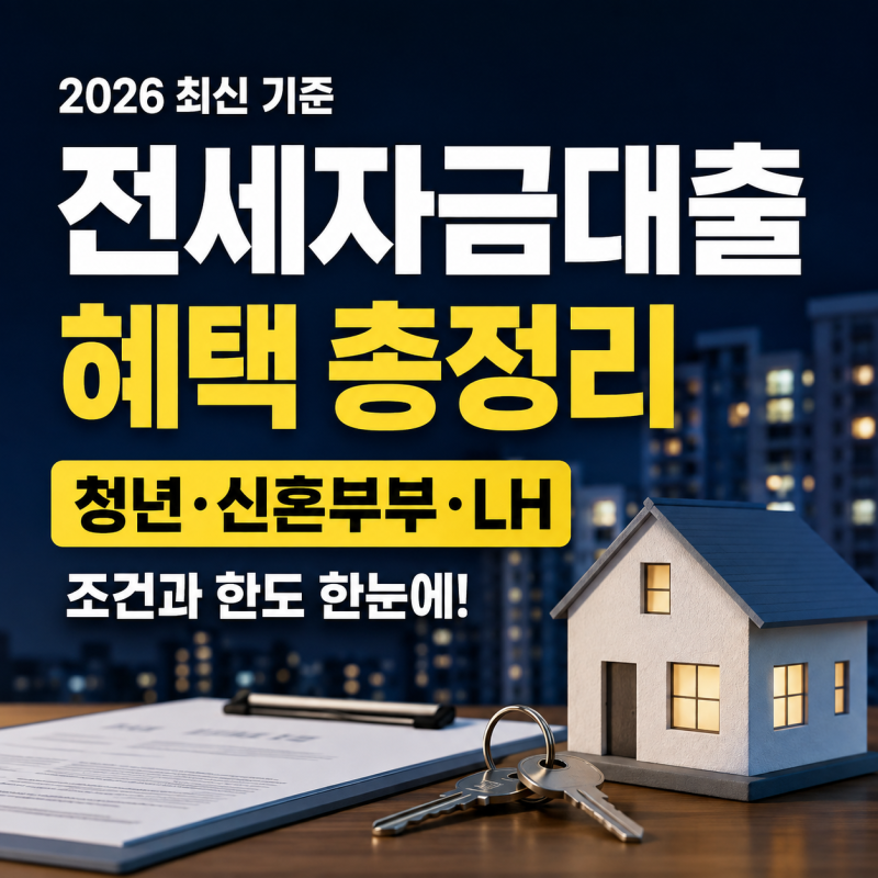 LH 전세자금대출부터 청년·신혼부부 맞춤형 대출 조건과 지원혜택까지 한눈에 보기