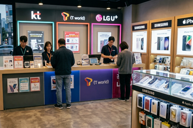핸드폰 통신사 KT SKT LG U+ 공식 직영점, 대리점, 판매점, 성지 다 다르다고요!!!