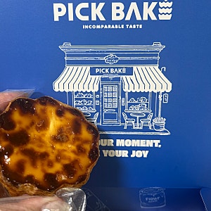 영등포 타임스퀘어 에그타르트 맛집 : 픽베이크 타임스퀘어점 팝업