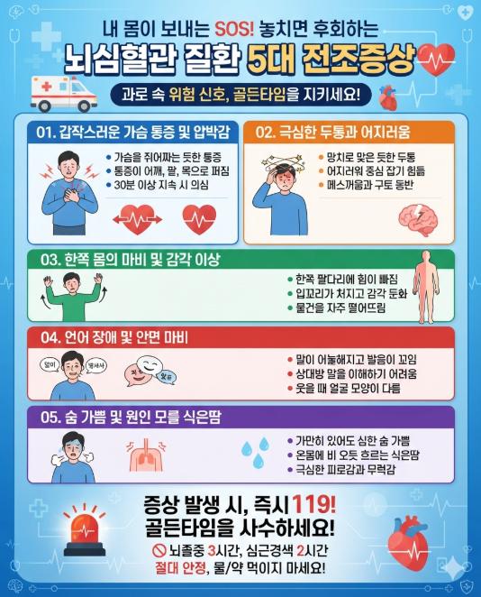 매년 늘어나는 과로사 산재, 뇌심혈관 질환 핵심 이슈와 관리 포인트 총정리!