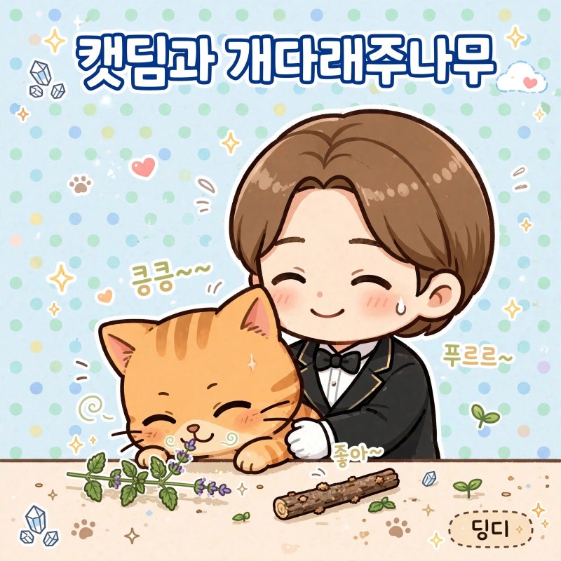 고양이 캣닢과 개다래주나무 효과와 부작용 올바른 사용법