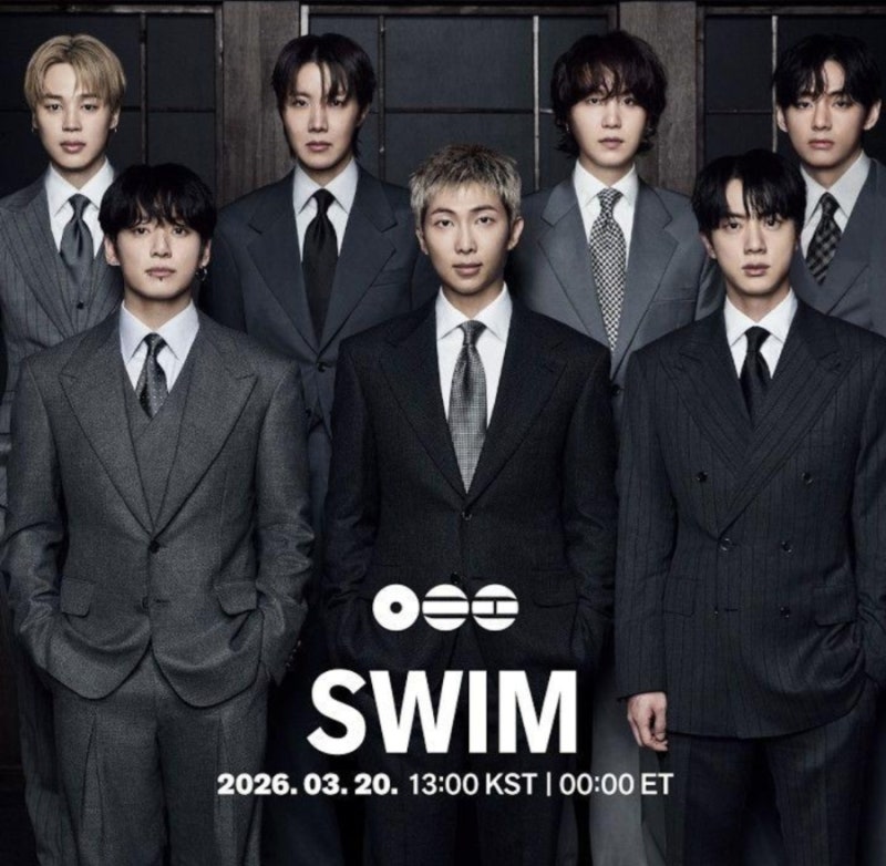 BTS ‘SWIM’, 결국 여기까지 왔다…2026 MTV VMA ‘올해의 노래’ 후보 지명
