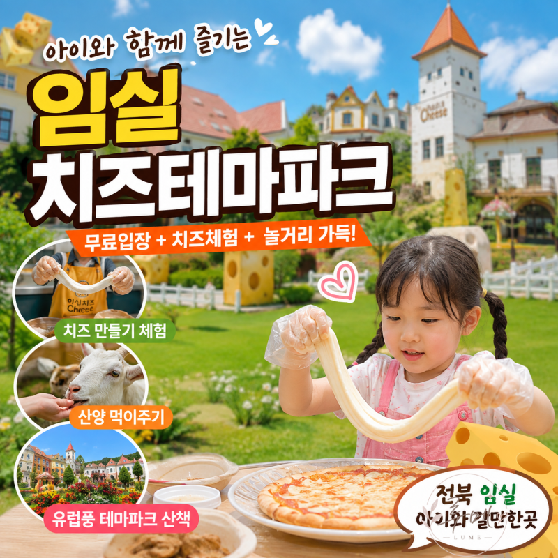 Imsil Cheese Theme Park Experience for Kids: Recommended for Family Trips in Jeonbuk