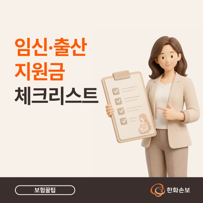 임신·출산 지원금 체크리스트: 정부혜택+보험 특약 총정리(ft. 한화 시그니처 여성 건강보험4....