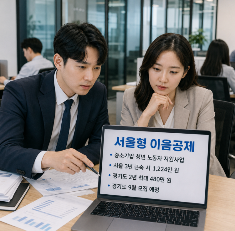 2026 서울 경기도 청년근속지원 "나도 받을까?" 지역별 신청시기 꼭 확인하세요