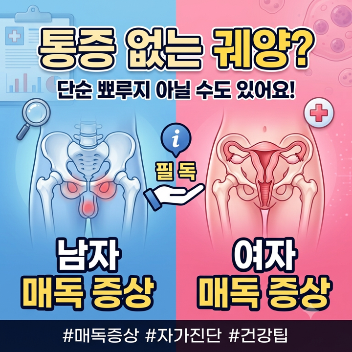 통증 없는 궤양? 남자·여자 매독 증상 차이와 자가진단법