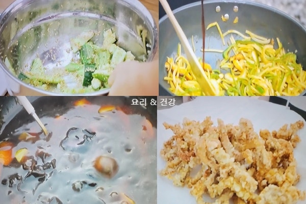 언니네산지직송3 염정아 오이탕탕이 만드는법 고추잡채 탕수육 소스 만들기 4회 레시피