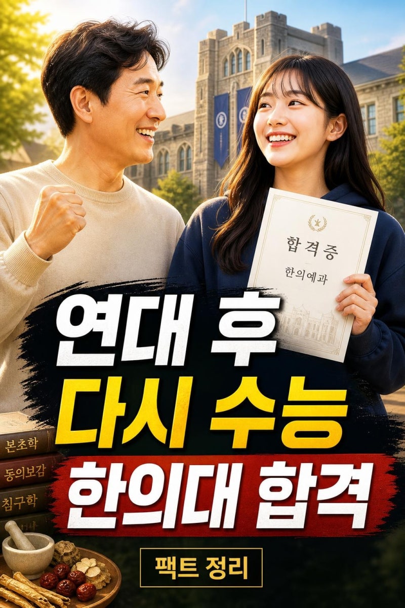 김대희 딸 김사윤, 연대·한의대 합격 왜 화제일까? 반수 과정과 팩트 정리