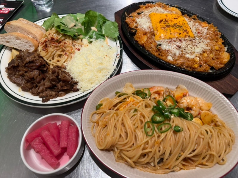 원주파스타 맛집 덕수파스타 원주일산점 신메뉴 불닭콘치즈필라프 후기