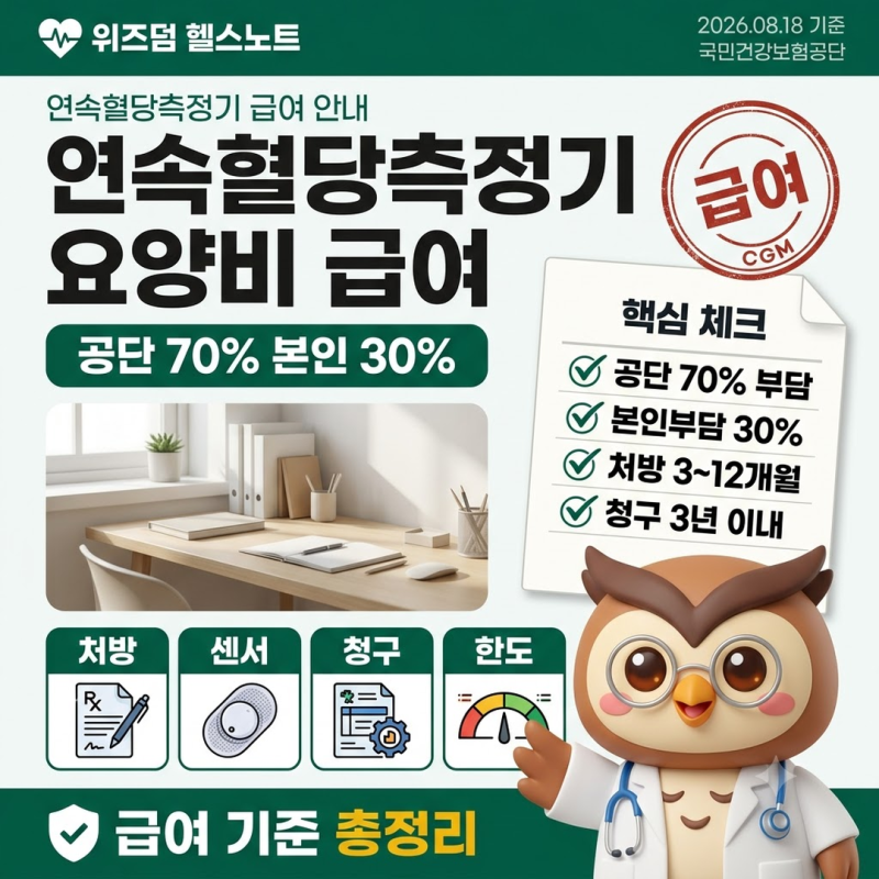 연속혈당측정기 요양비 급여 기준 총정리 (바로잰·가격·후기·추천)