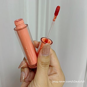 롬앤 더 쥬시 래스팅 틴트 10 베어 애프리콧 봄웜 코랄 입술 발색 후기