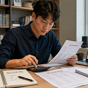 양도소득세 계산기｜세율·주식·절세 총정리