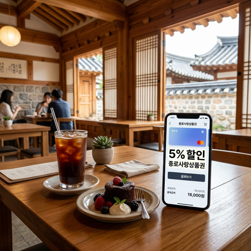 종로사랑상품권 가맹점 찾는 법 5% 할인 서울페이플러스 사용법
